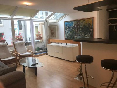 Traumhafte, möblierte 2-Zimmerwohnung in der Innenstadt mit Balkon