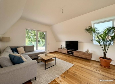 DACHTERRASSE: Sonnige 3-Zimmer-Wohnung mit Parkplatz in Liebenau - ERSTBEZUG