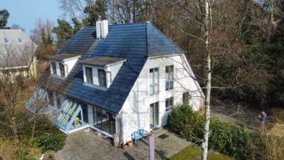 Hochwertge Doppelhaushälfte im Schwedenstil direkt am Meer in Zingst