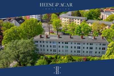 Kapitalanleger aufgepasst: Lichtdurchflutete 2-Raum-Wohnung mit Balkon im obersten Geschoss