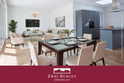 Ganz oben Wohnen, 3-Zimmer-ETW, ca. 143 m² Wohnfläche, Baujahr 2015, Weinheim