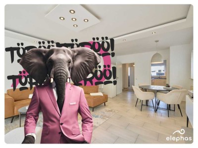 Modernes Reiheneckhaus mit Terrasse an der Echaz.