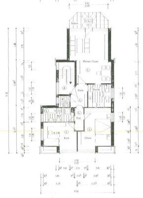 Wohnung mit Weitblick - Helle 3-Zimmer Wohnung mit Balkon im 3. OG in Meerbusch Lank
