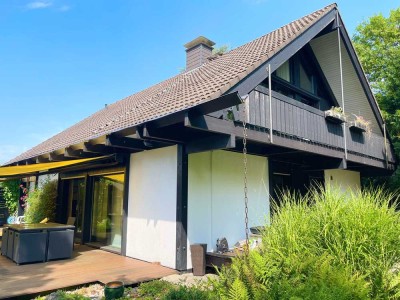 ARCHITEKTONISCHES MEISTERWERK - HUF HAUS MIT GROßEM GRUNDSTÜCK !!!