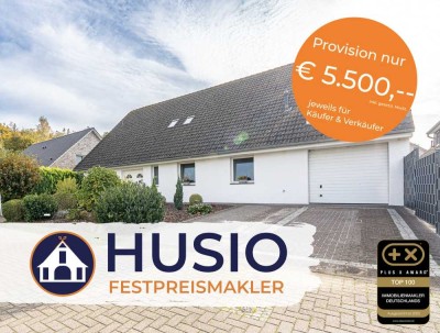 Energieeffizientes Ein- bis Zweifamilienhaus am Feldrand mit großem Grundstück und viel Platz