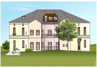 4 - Zimmer-Wohnung mit Balkon