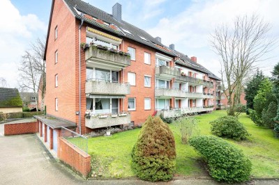 Gut geschnittene 3-4 Zi.-Wohnung mit Balkon und Stellplatz in zentrumsnaher Lage