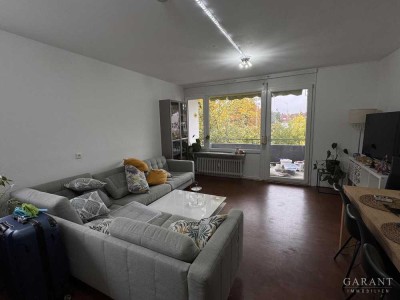 WG geeignete 4 Zimmer-Wohnung mit zwei Balkonen