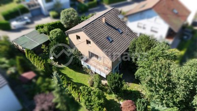 Solides Einfamilienhaus in idyllischer Natur mit viel Potenzial & Erweiterungsmöglichkeit