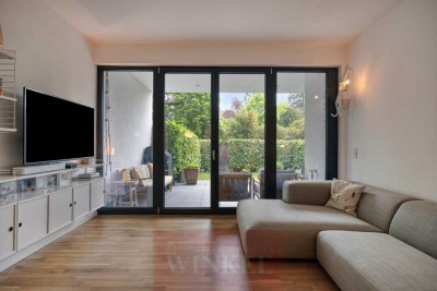 Hochwertige 4-Zimmerwohnung mit Garten in Köln-Marienburg -TG-Platz, 2 Bäder, EBK-