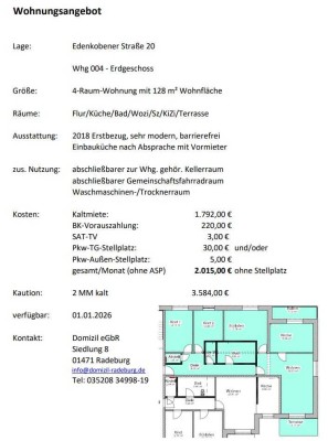 Wohnungsangebot