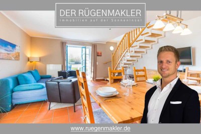 Umsatzstarke (2024: ca. 31.000 €) Maisonettewohnung mit Reihenendhaus-Charakter in Dranske-Bakenberg