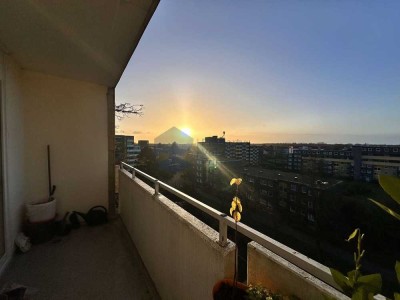 Penthousewohnung mit 2 Balkonen und weitläufigem Ausblick über Hannover