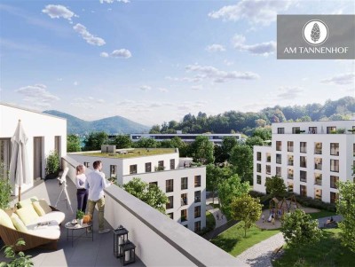 Lichte Raumhöhe & private Loggia: Moderne 3-Zimmer-Neubauwohnung in Baden-Baden.