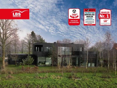 Zeitlos modernes Einfamilienhaus - Bauhausstil mit Panorama-Natur...