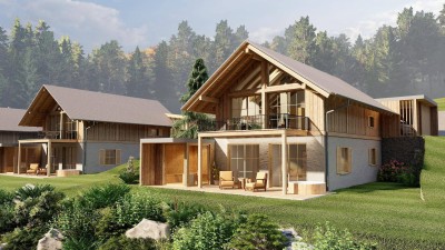 Panorama Luxus Chalets im sonnenreichsten Ort Österreichs