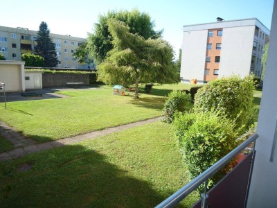 TEILMÖBLIERTE Wohnung mit WESTLOGGIA-TRAUMHAFTEN GRÜNBLICK-NACHMITTAGSSONNE-HOCHPARTERRE !