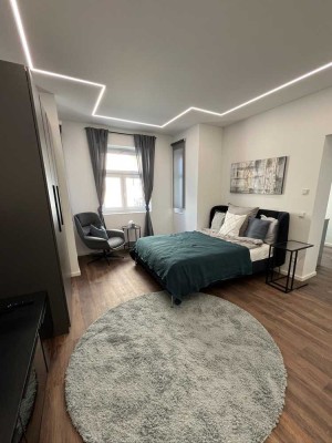 Moderne, vollmöblierte 1-Zimmer Wohnung mit Tageslichtbad im Zentrum von Dachau