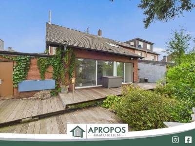 Großes Haus, offenes Wohnkonzept & idyllischer Garten