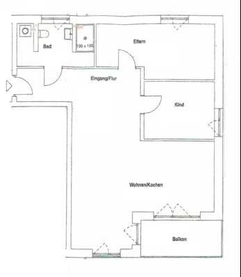 3-Zimmer-Wohnung in Haßfurt - Osterfeld