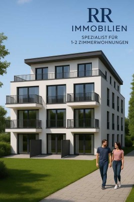 Erstbezug: Stilvolle 4,5-Zimmer-Wohnung mit Balkon & Einbauküche im KfW-55-Neubau
