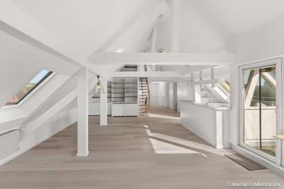 Liebhaberobjekt: Traumhaft wohnen über den Dächern mit Stadtblick, Loggia, Lift | WAGNER IMMOBILIEN