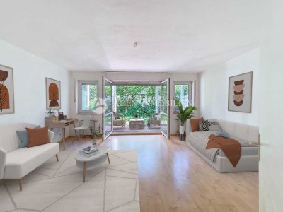 Bezugs & Provisionsfrei! 1-Zimmer-Wohnung mit Terrasse!