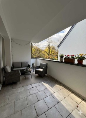 Exklusive Wohnung mit Parkblick | ca. 90 m² | Balkon | Einbauküche | Saniert