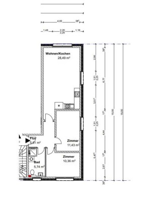 Neubau - Hochwertig ausgestattete 2 Zimmer Wohnung -Erstbezug