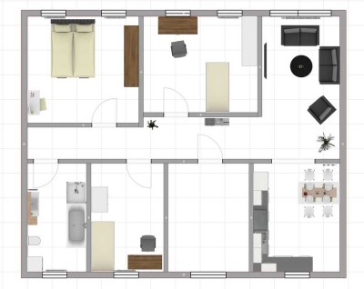 Erstbezug nach Kernsanierung! 4,5-Zi.-Wohnung im Zentrum Bretten
