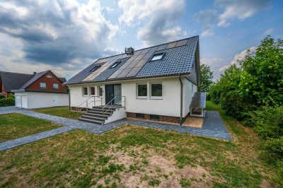 NEUBAU A+, Wärmepumpe mit Eigenstrom EG-Wohnung in Hermannsburg OT Baven