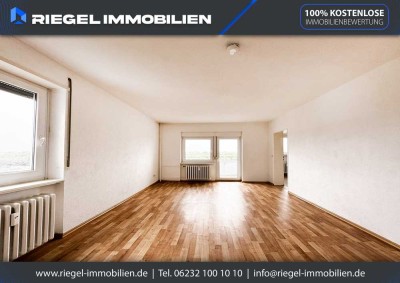 Sie hier? Wir auch!  Komfortabel & hell: 2-Zimmer-Wohnung mit 58 m² im 8. OG, mit Balkon