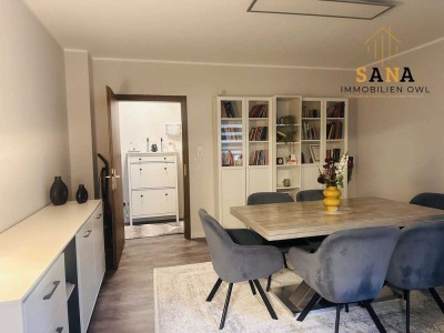 3-Zimmer-Erdgeschosswohnung mit Garten und Balkon in zentraler Lage von Spenge