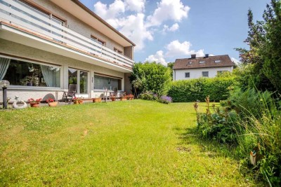 Einfamilienhaus mit Kaufgrundstück - Großer Garten und Doppelgarage