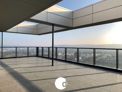 Einzigartiges Penthouse mit spektakulärem Weitblick im höchsten Wohngebäude von Stuttgart