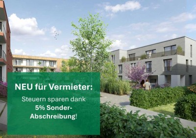 Steuern sparen durch Vermietung und AfA mit dieser großzügige 3 Zimmerwohnung mit Garten!