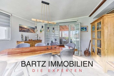 Helle & moderne 4-Zimmer-Wohnung mit Wintergarten & eigenem Gartenanteil