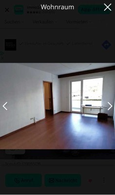 Gepflegte 1,5-Zimmer-EG-Wohnung mit Balkon in Bad Kreuznach