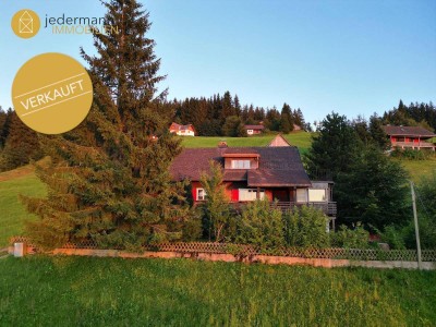 !! VERGEBEN !! Dornbirn Richtung Bödele: Ferienhaus mit Seeblick!