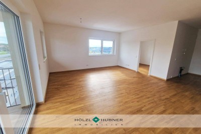 3-Zimmer-Neubauwohnung mit 16 m² Balkon