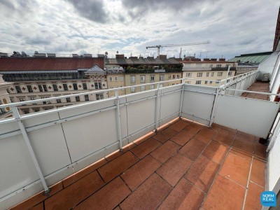 Dachgeschosswohnung mit Terrasse Nähe Oper