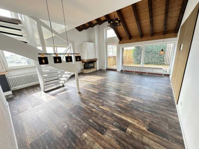 Charmante 2,5-Zimmer Maisonette 80 m² mit 21 m² Loggia und Fernblick in ruhiger Lage in Denzlingen