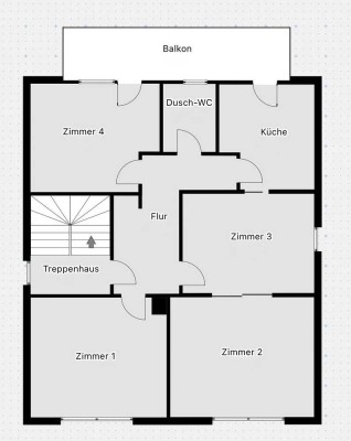 Helle 4-Zimmer-Wohnung mit großem Balkon in Mannheim-Gartenstadt