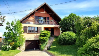 Großzügiges Einfamilienhaus in unverbaubarer Randlage mit großem Garten in Rohrwiller (Elsass)