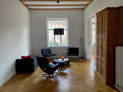 Stilvolle 3-Zimmer-Hochparterre-Wohnung mit luxuriöser Innenausstattung in Hannover