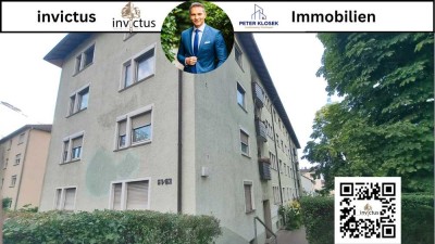 2015 sanierte 3 Zimmer Wohnung mit Balkon, Küche und  Bad