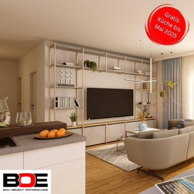 Dachgeschoß - 2-Zimmer mit großem Balkon - Wohnungen ab 6300 EUR / m² !