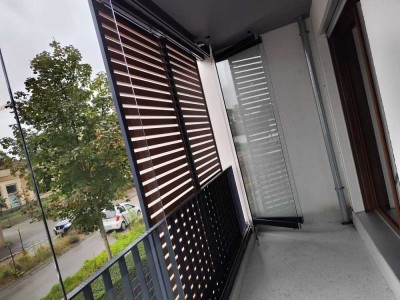 Freundliche 3-Zimmer-Wohnung mit gehobener Innenausstattung mit Balkon in Neuenburg am Rhein