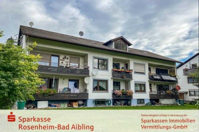Gut geschnitten mit Bergblick