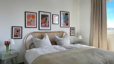 Stilvolle, neuwertige 3-Raum-Wohnung mit geh. Innenausstattung mit Balkon und EBK
